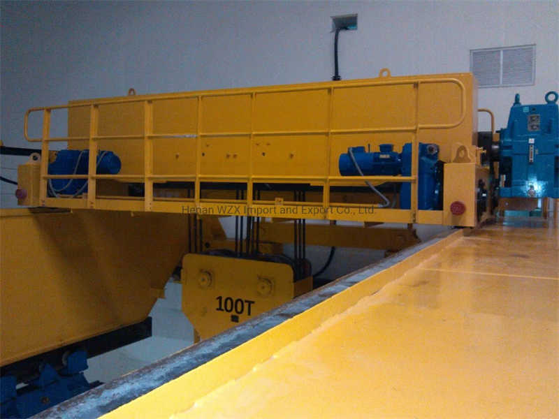 65/10t Powerhouse Use High Efficiency Double Girder Overhead Crane