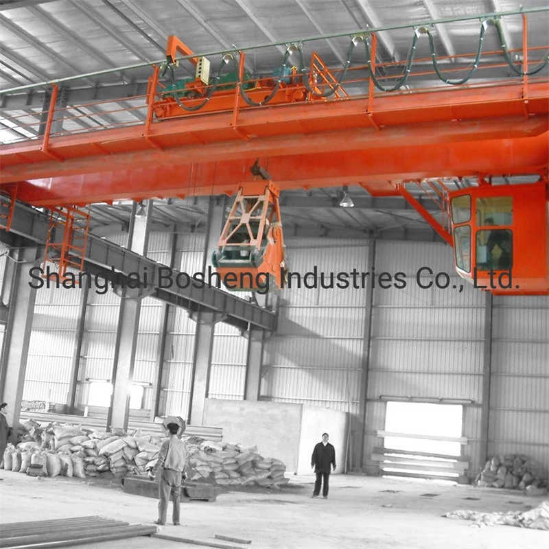 Qz Model 30ton 50ton Motor-Driven Double Beam Girder Overhead Crane