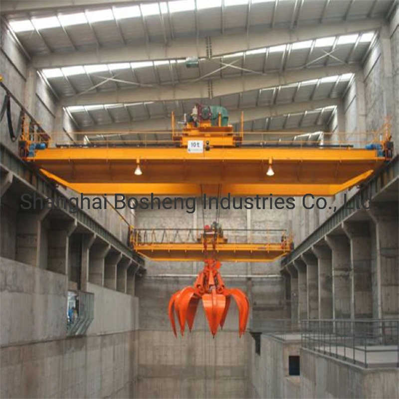 Qz Model 30ton 50ton Motor-Driven Double Beam Girder Overhead Crane