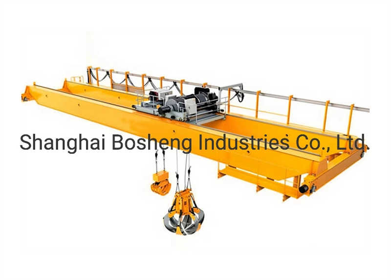 Qz Model 30ton 50ton Motor-Driven Double Beam Girder Overhead Crane