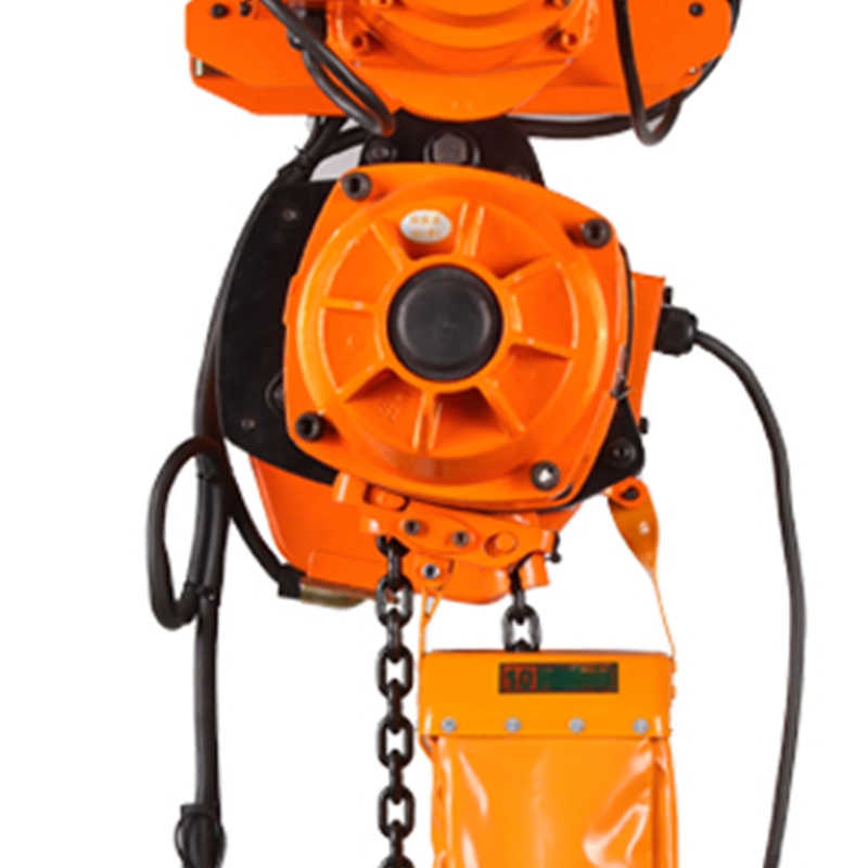 380V Hhbb 1 Ton Electric Chain Hoist with Trolley