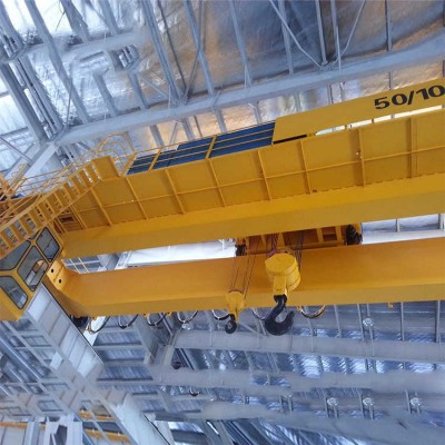 Electric Hoist Trolley 50 Ton Double Girder Overhead Crane Price