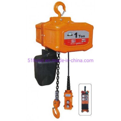 Hhw-B Type Electric Chain Hoist with Hook 0.25t-10t Lifting Equipment