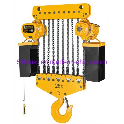 5t Low-Headroom Type Electric Chain Hoist with Single Speed