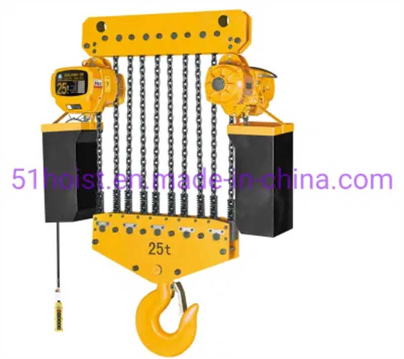 Whd5 Series Three Phase Single Speed Electric Chain Hoist (0.5t-5t)