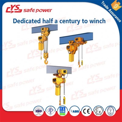 1 Ton Electric Chain Hoist with Trolley Electric Lifting Hoist