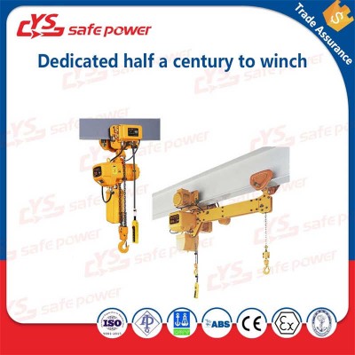 1 Ton Electric Chain Hoist with Trolley Electric Lifting Hoist