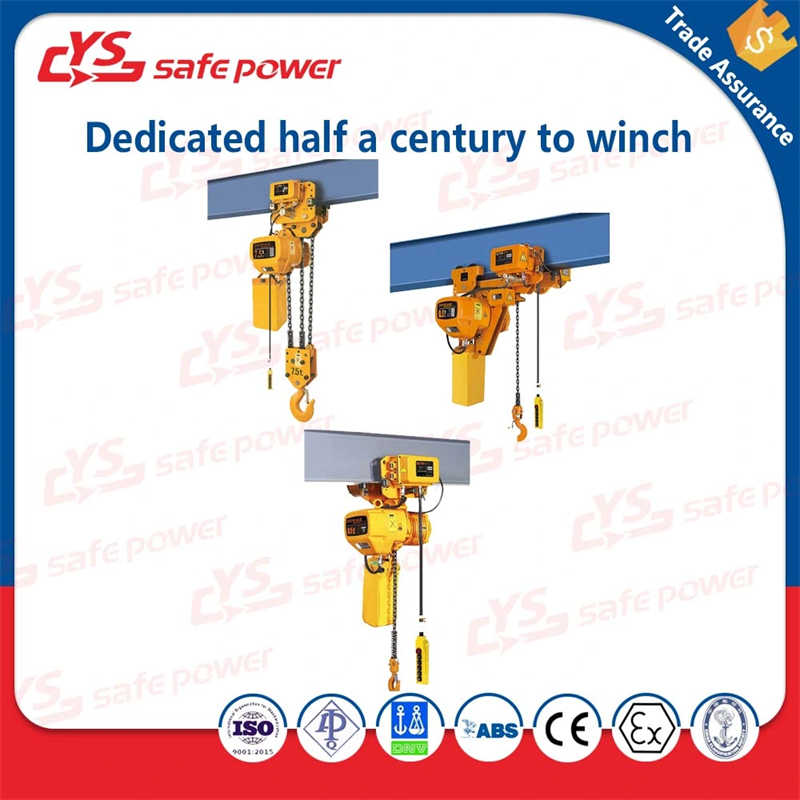 Mini Small Electric Hoist with Wireless Remote Control