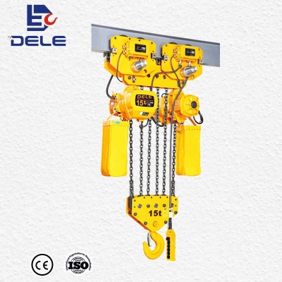 Fixed 500kg Mini Electric Chain Lifting Hoist with Single Grider