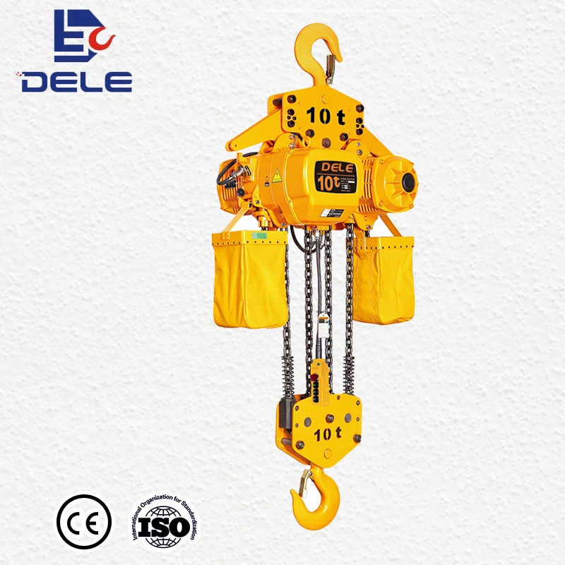 Fixed 500kg Mini Electric Chain Lifting Hoist with Single Grider