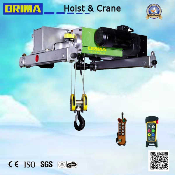 30/10ton England European Type Double Girder Electric Wire Rope Hoist Crane