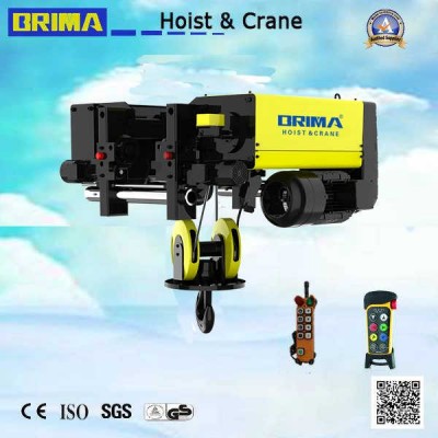 Brima Brand 20t 15m Lifting European Double Girder Electric Wire Rope Hoist