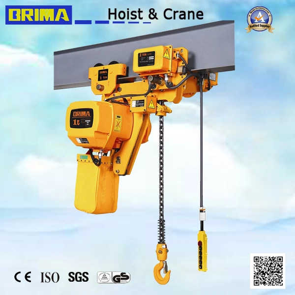 Brima 3t Hot Sales Electric Chain Hoist with Electric Trolley