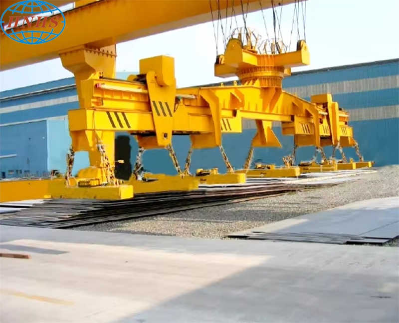 QC Double Girder Electromagnetic Overhead Crane for Steel Coil Lifting