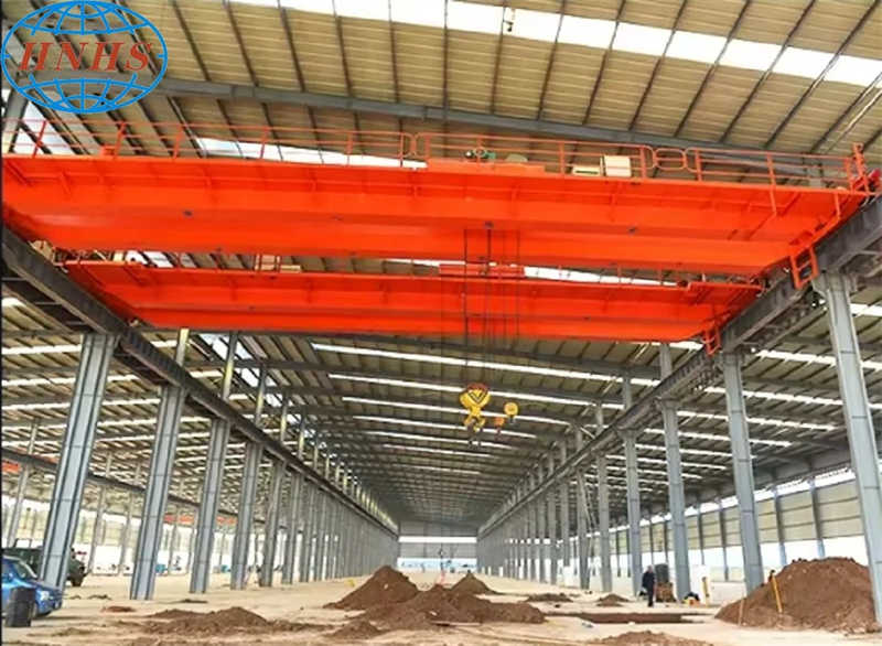 QC Double Girder Electromagnetic Overhead Crane for Steel Coil Lifting