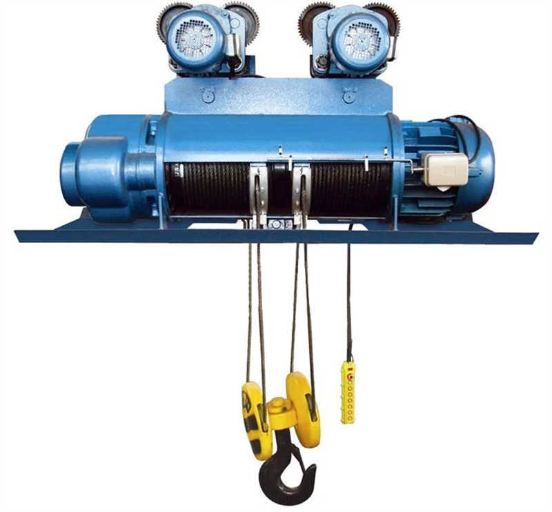 2 Ton 6m Electric Wire Rope Hoist for Single girder overhead crane