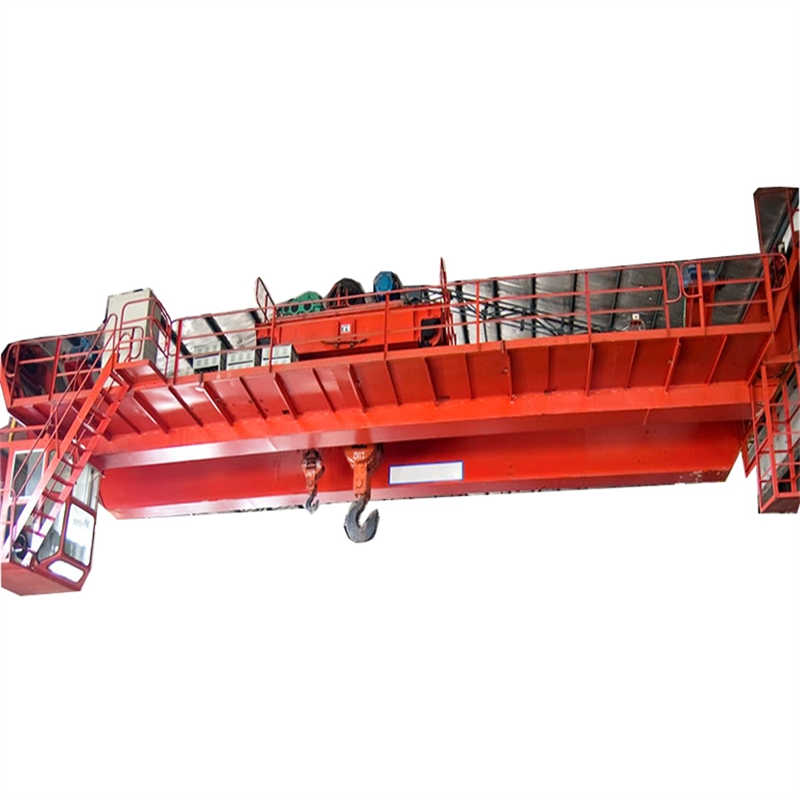 100 Ton Double Beam Car Movil Bridge Electric Casting Overhead Crane