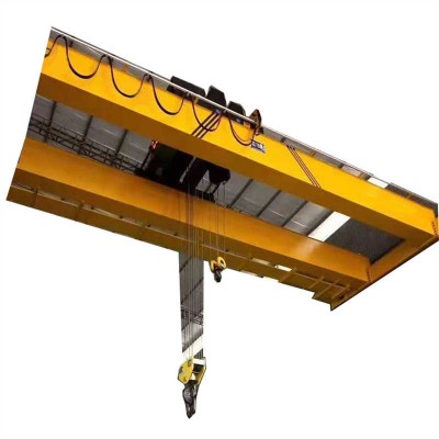 25 Ton Heavy Duty Shop Motor Drive Double Girder Bridge Overhead Crane