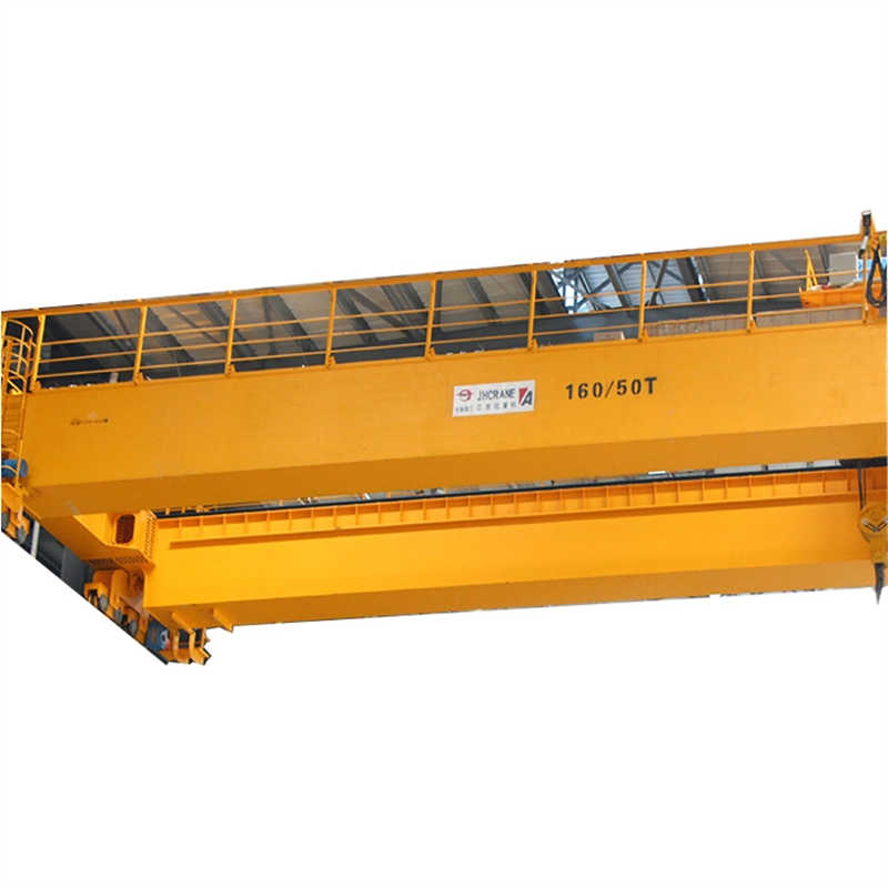 25 Ton Heavy Duty Shop Motor Drive Double Girder Bridge Overhead Crane