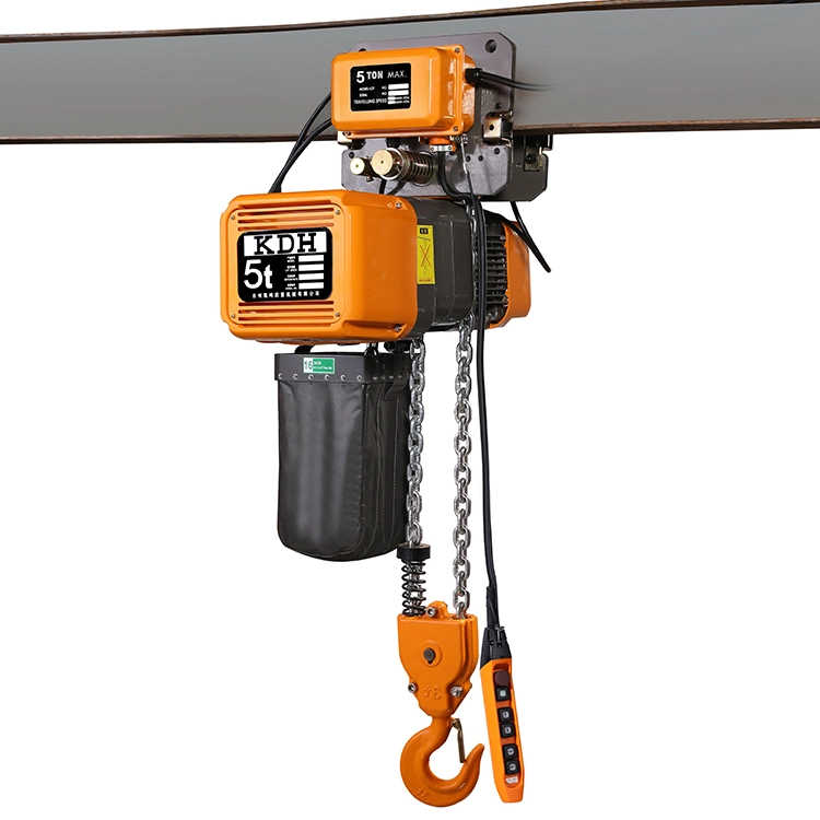 5 Ton Electric Chain Hoist with High Working Efficiency and Long Working Life