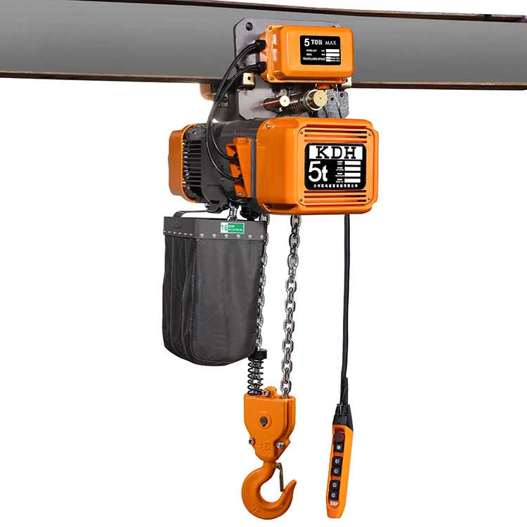 5 Ton Electric Chain Hoist with High Working Efficiency and Long Working Life