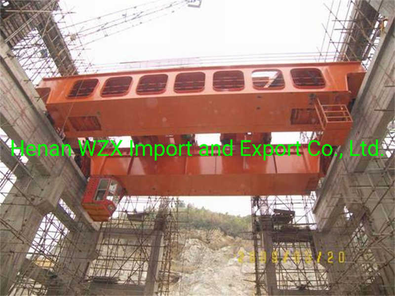 Light Wheel Load High Efficiency Powerhouse Use Overhead Traverling Crane