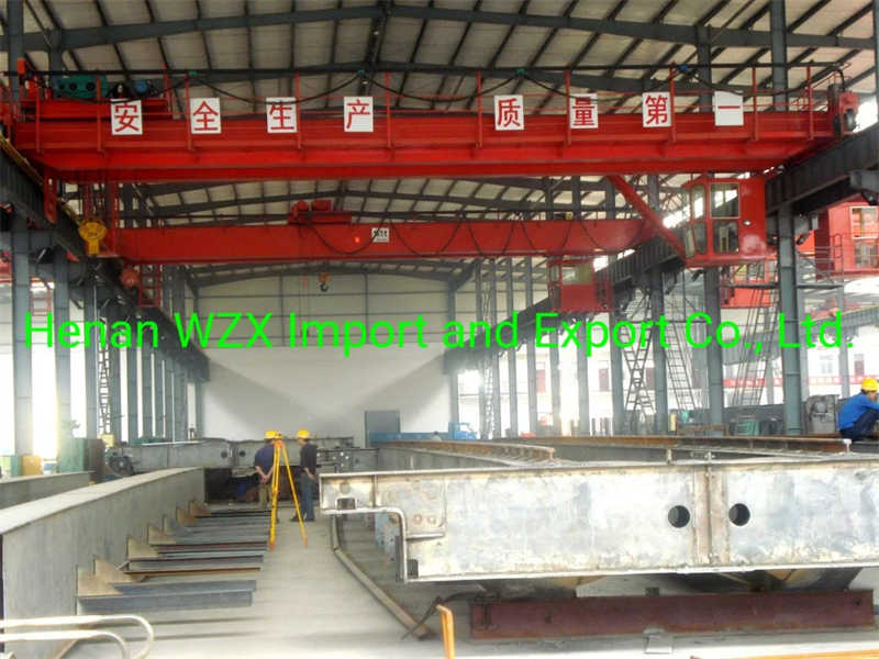 32+5t High Working Duty Compact Structure Workshop Overhead Traveling Crane