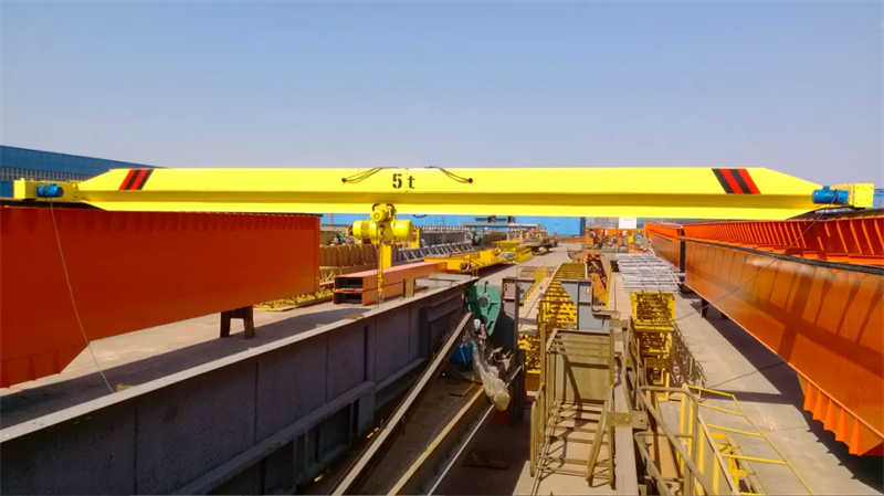 0.5t ~ 30t Economic High Efficiency Remote Control Single Girder Overhead Crane