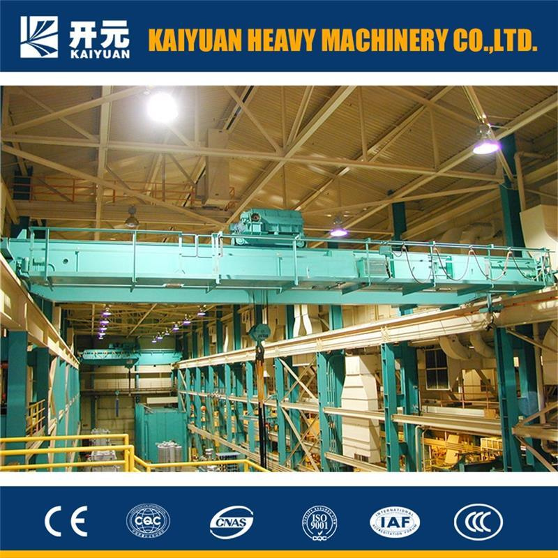 10 Ton Double Beam Bridge Crane for Industrial Workshop