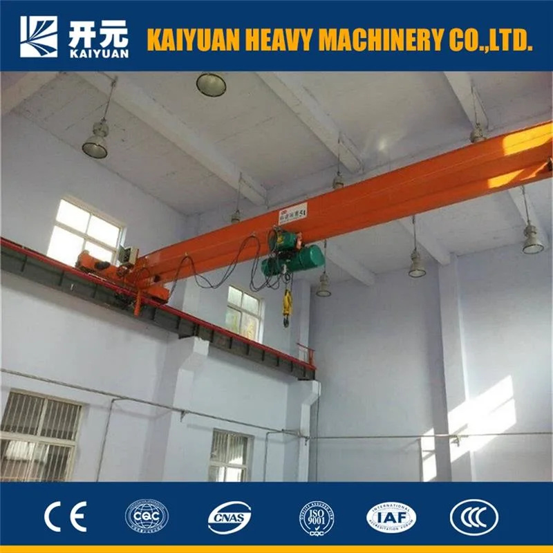 Electric Model Traveling Single Girder Overhead Crane with ISO