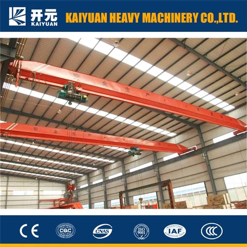 Electric Model Traveling Single Girder Overhead Crane with ISO