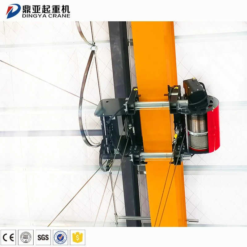 Dy Factory Electric Single Girder 16ton Bridge Crane Overhead