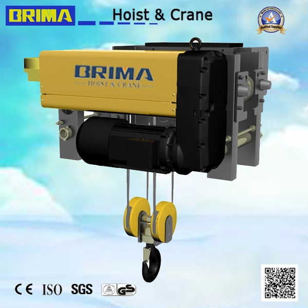 Brima 10t 18m Lifting European Double Girder Electric Wire Rope Hoist