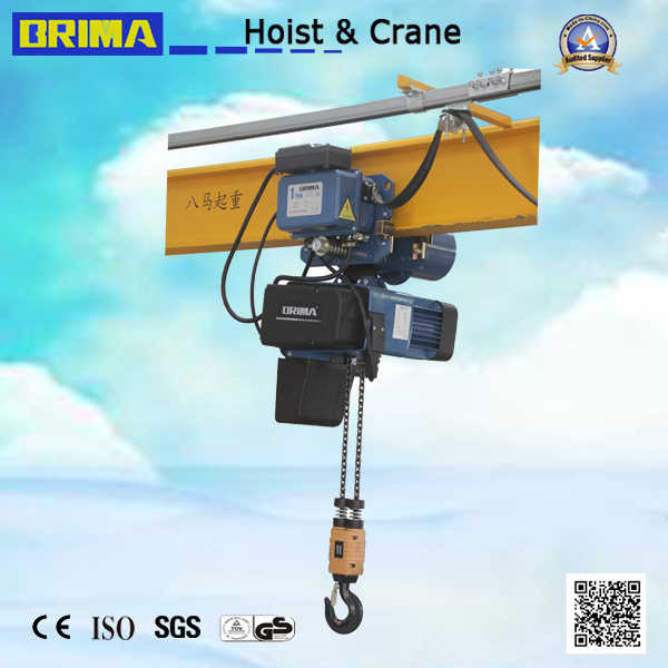 Brima 1600kg European Electric Chain Hoist with Electric Trolley