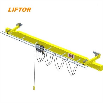 Workshop Using Mobile Eot Electric Single Girder Overhead Bridge Crane