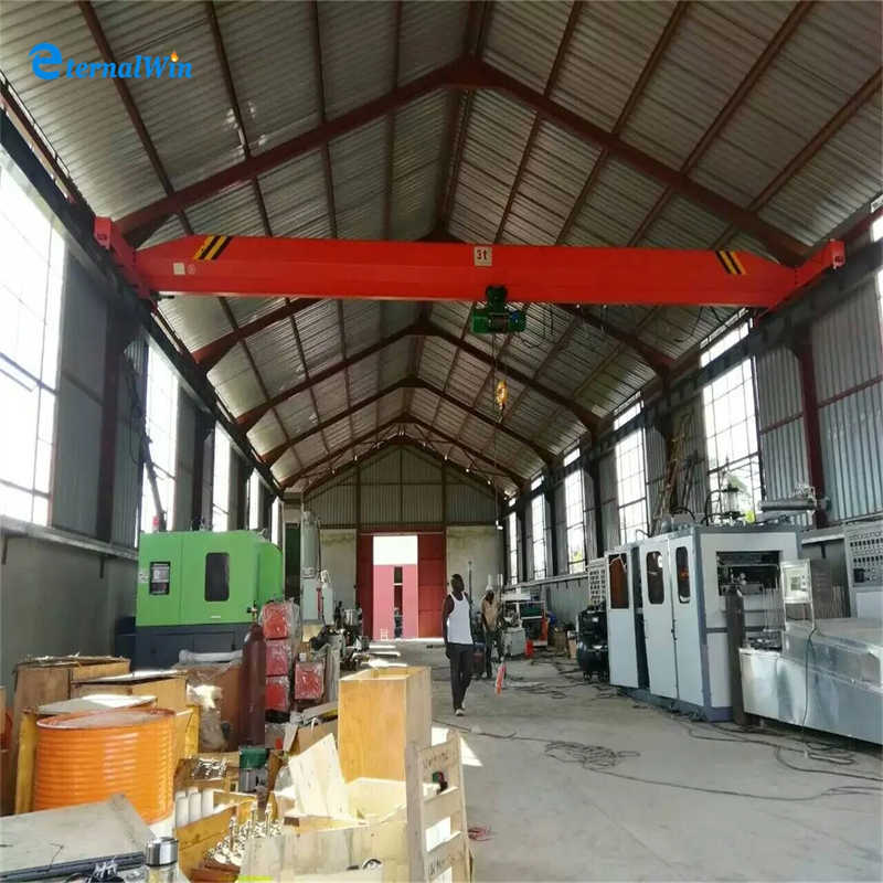 30 Ton Double Girder Bridge Crane Winch Hoist Overhead Crane