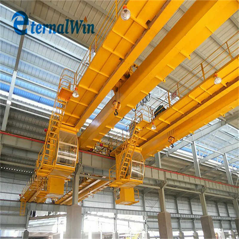 5 Ton 10 Ton 20 Ton Bridge Type Double Girder Overhead Crane for Workshop Used