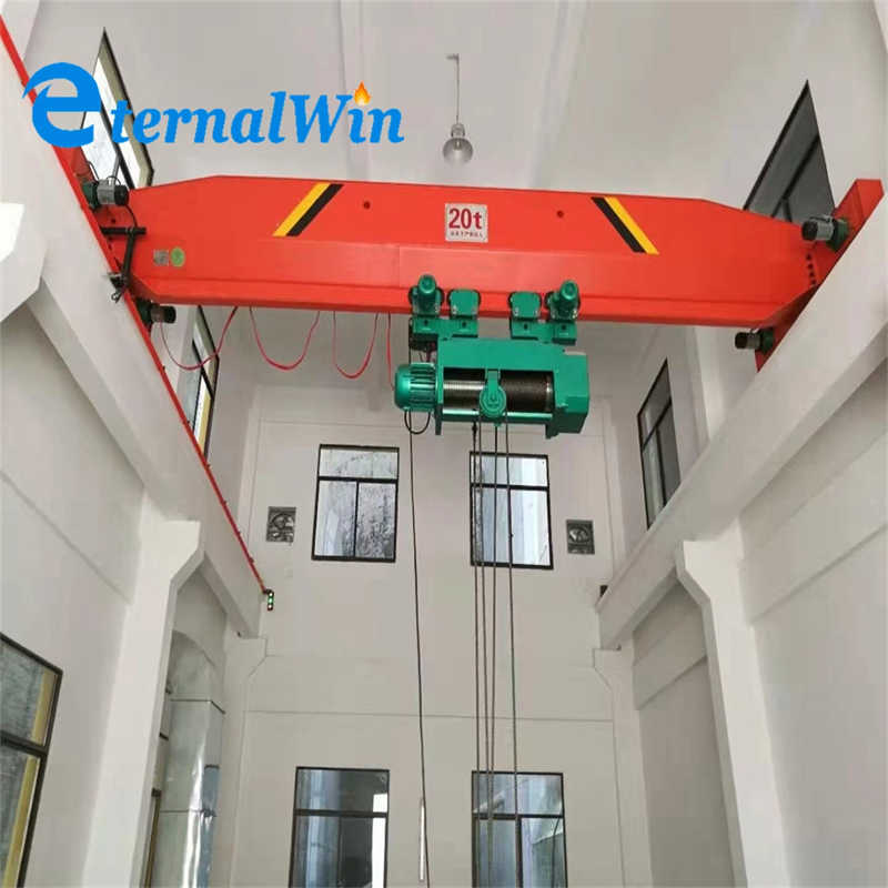 Bridge Stacker Overhead Crane 20t Overhead Crane Single Girder Bridge Crane