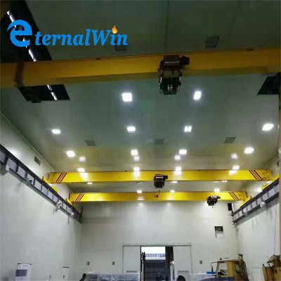 Wireless Remote Control Overhead Crane Light Weight Single Girder Overhead Crane