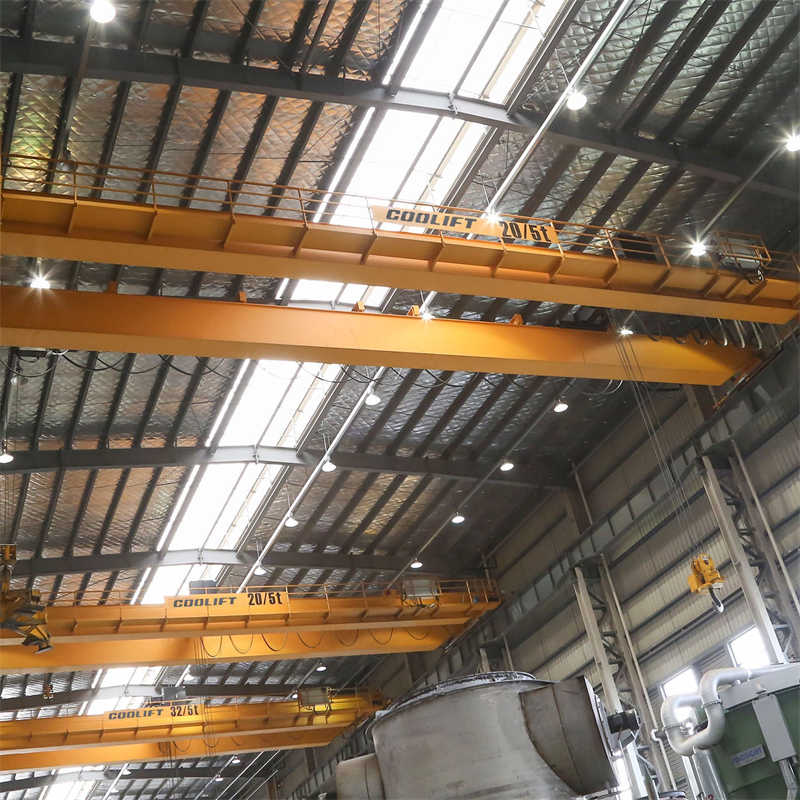 3200kgs Double Girder Liffting Equipment Wire Rope Electric Overheard Crane