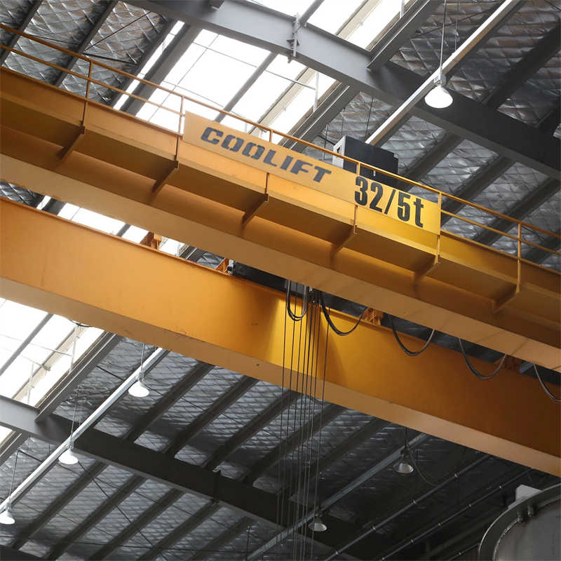 3200kgs Double Girder Liffting Equipment Wire Rope Electric Overheard Crane