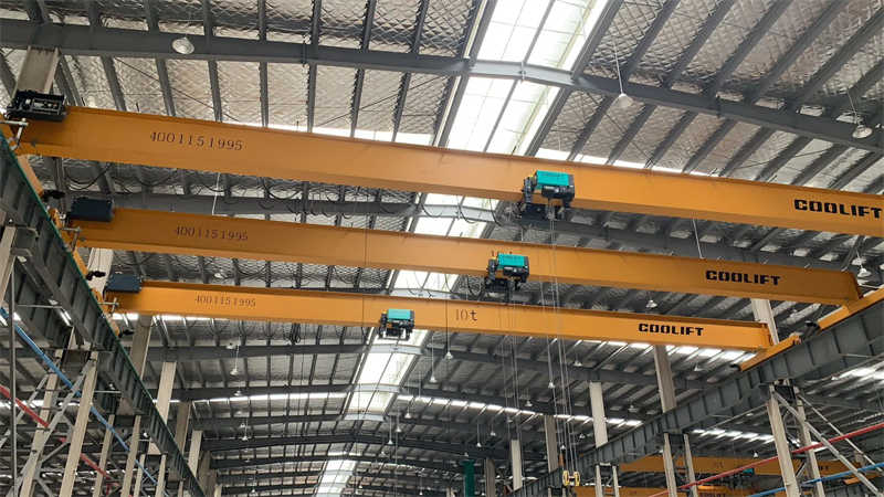 10t Lifting Equipment Single Girder Electric Wire Rope Crane for Sale