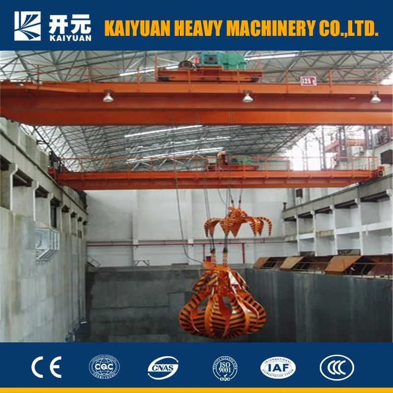 5 Mt Double Girder Electric Overhead Crane with Grab