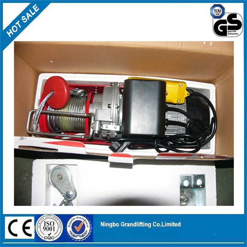 Wire Rope Mini Electric Hoist with Electric Trolley