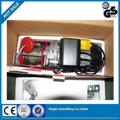 Wire Rope Mini Electric Hoist with Electric Trolley