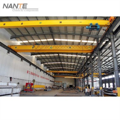 Single Girder Overhead Crane for Standard Room Hoist in Industrial Workshop