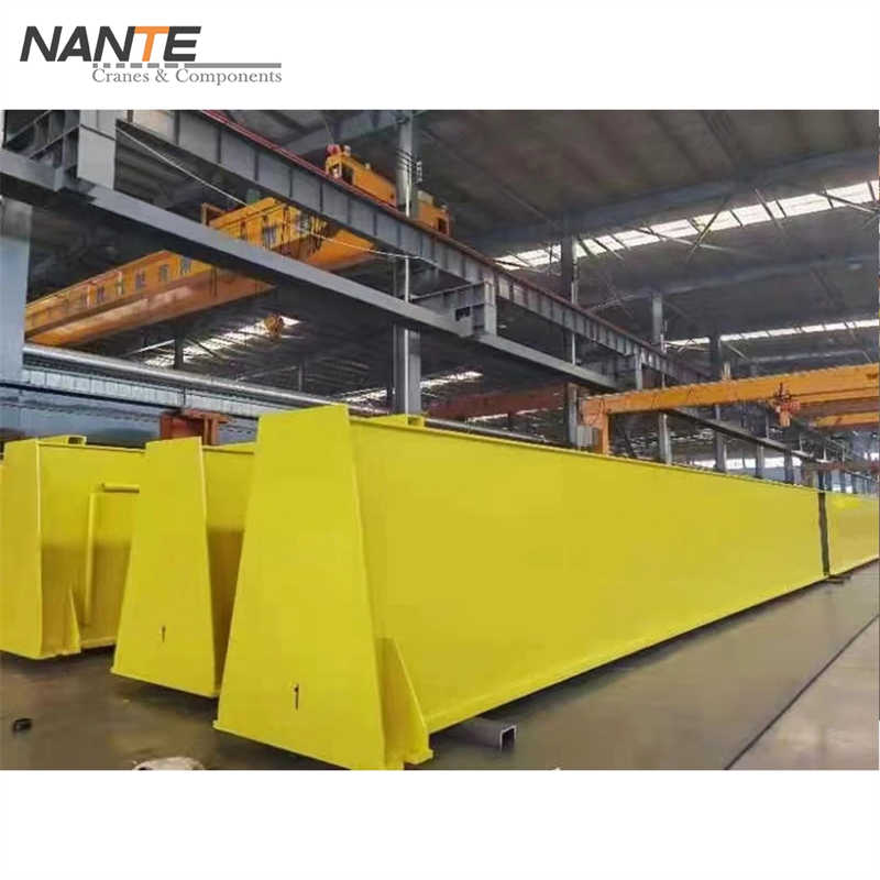 15t-13m/9m Single Girder Overhead Crane in Industrial Workshop