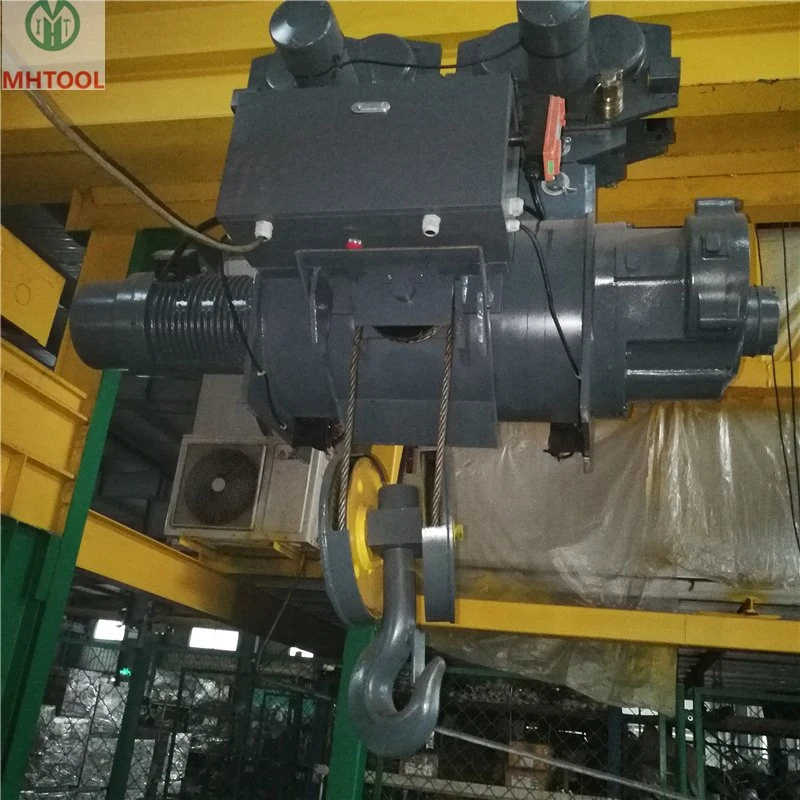 15ton Electric Wire Rope Hoist for Single Rail Crane