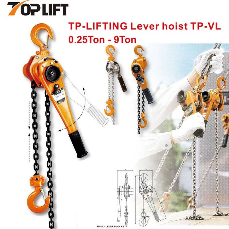 0.25t Lifting Equipment Manual Lever Hoist/ Lever Chain Block