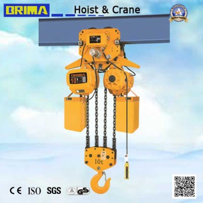 25ton Double Speed Electric Chain Hoist with Electric Trolley